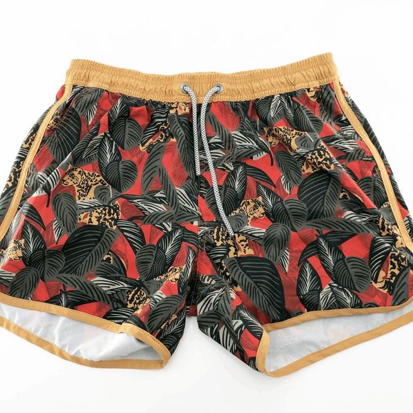 maamgic Other - Maamgic Men's Red Hawaiian Board Shorts Size M